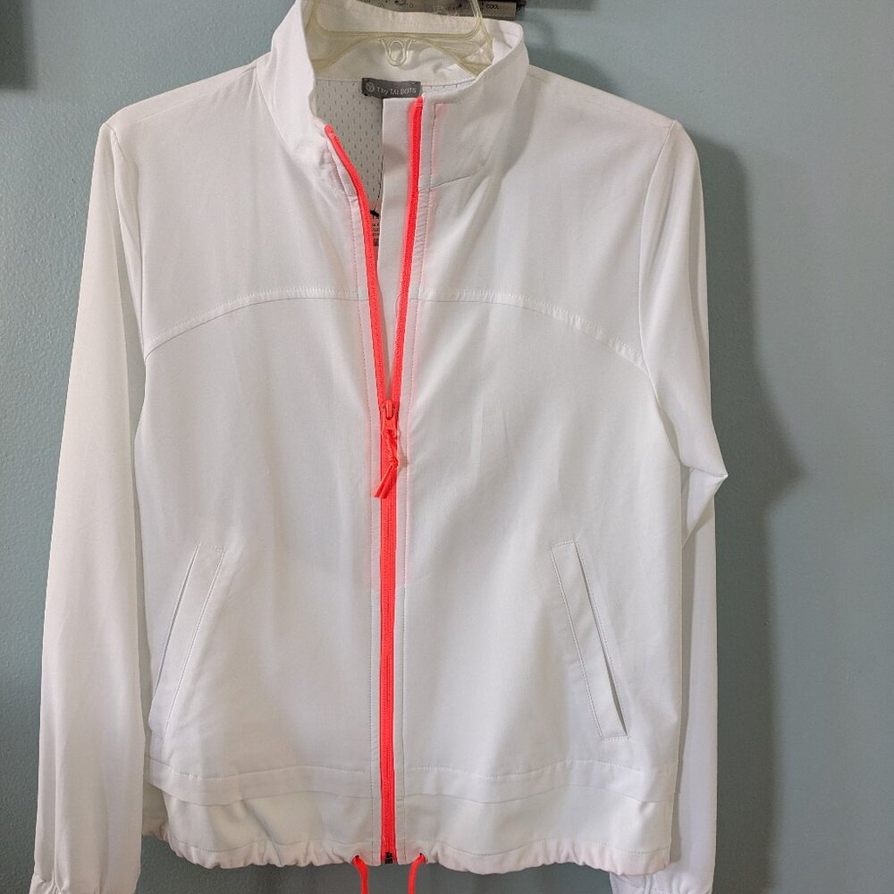 T by Talbots NWT White Lightweight Sport Jacket